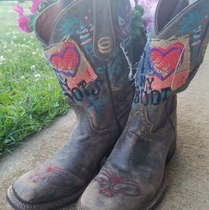 Dan Post "I Love My Boots" cowgirl boots